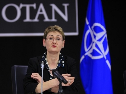 Portparolka NATO-a Oana Lungesku (Foto: novinite.com)